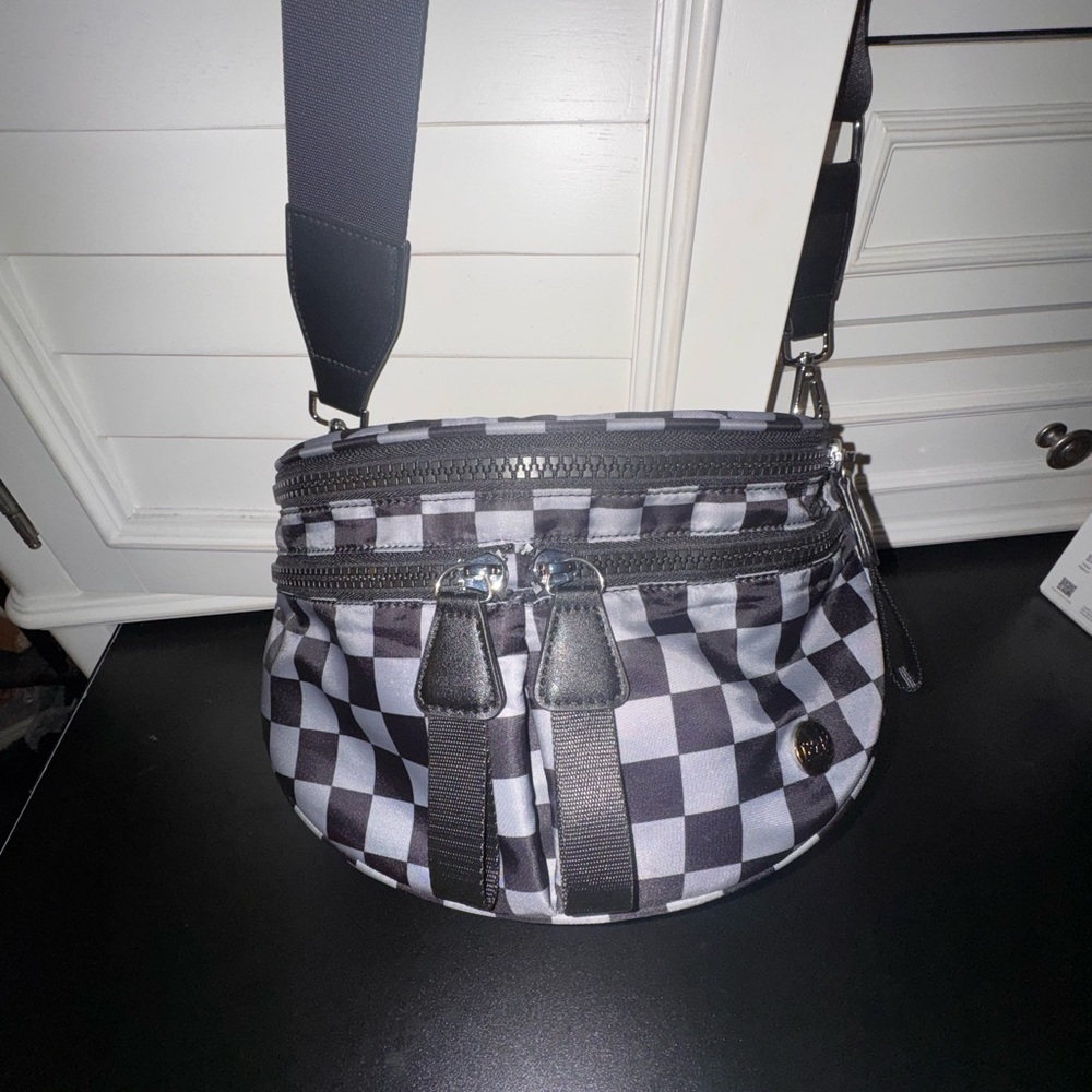 TikTok Viral Bum Bag Checkered Crossbody Bag